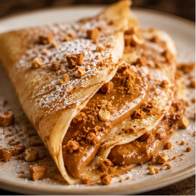 Crêpe, filling