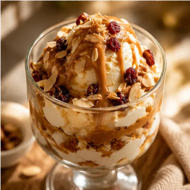 Sundae, topping