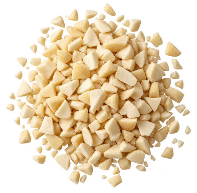 Blanched almond bits