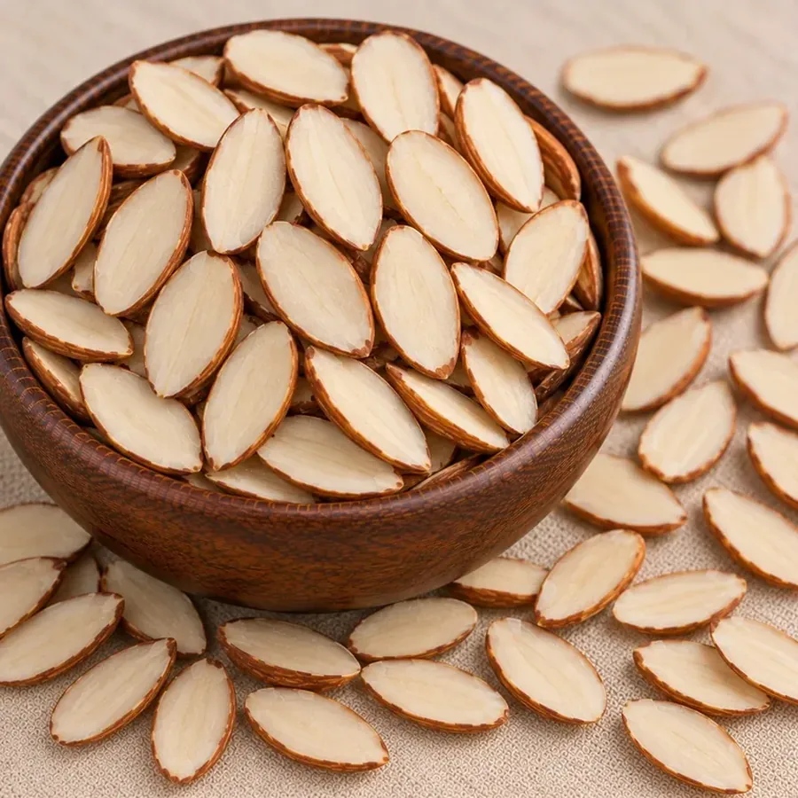 Almond halves, natural