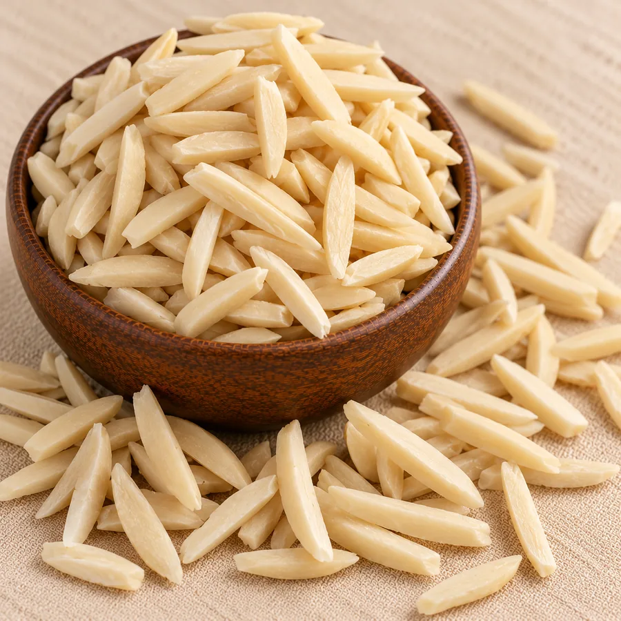 Almond slivers, blanched