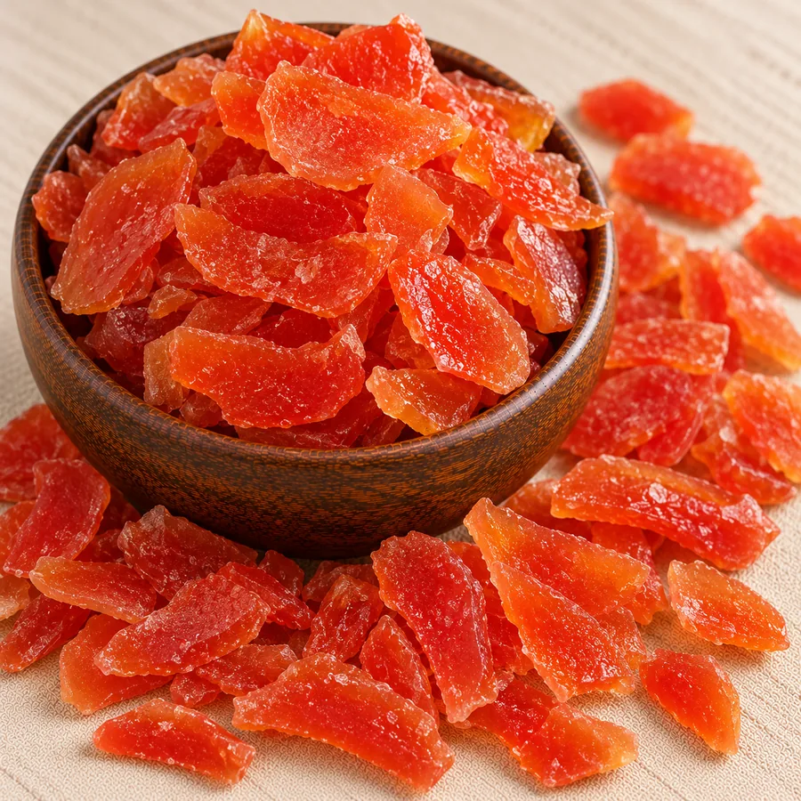 Dried papaya