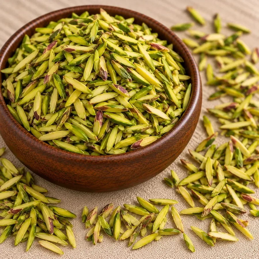 Pistachio slivers