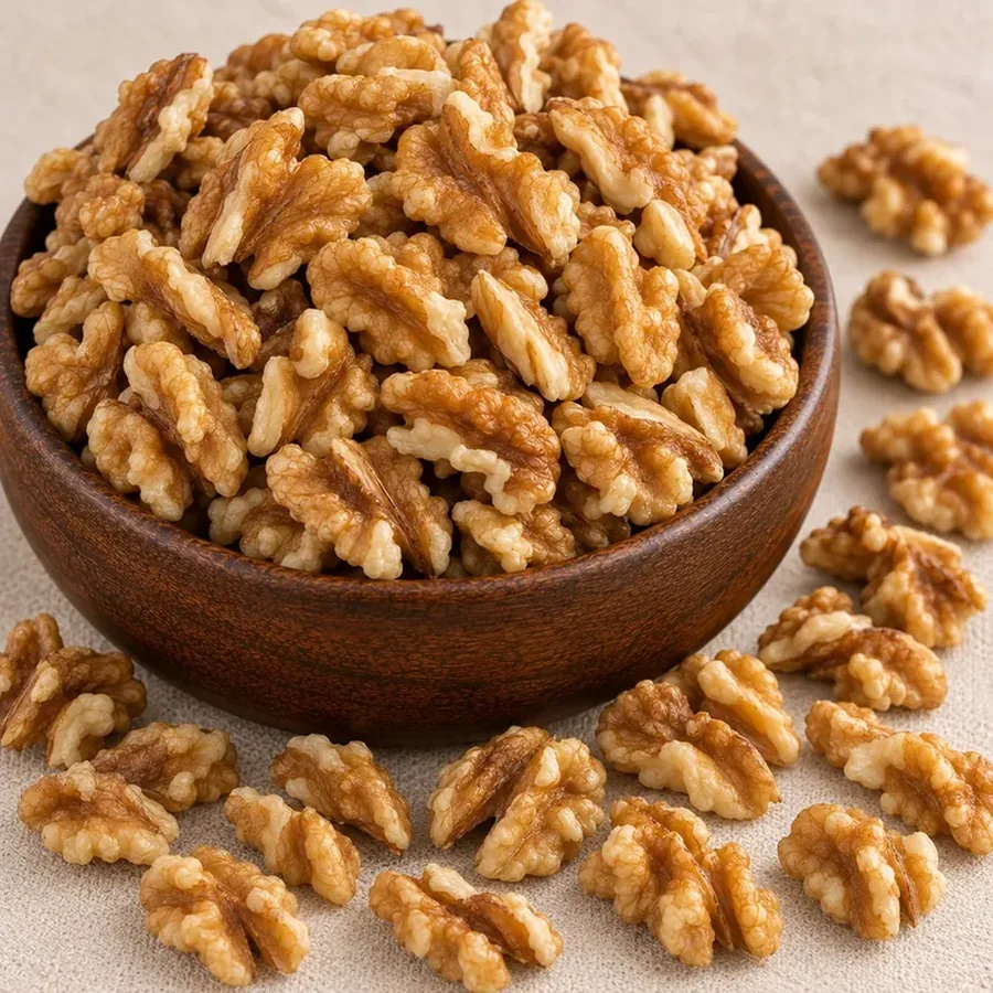 Walnut kernel pieces
