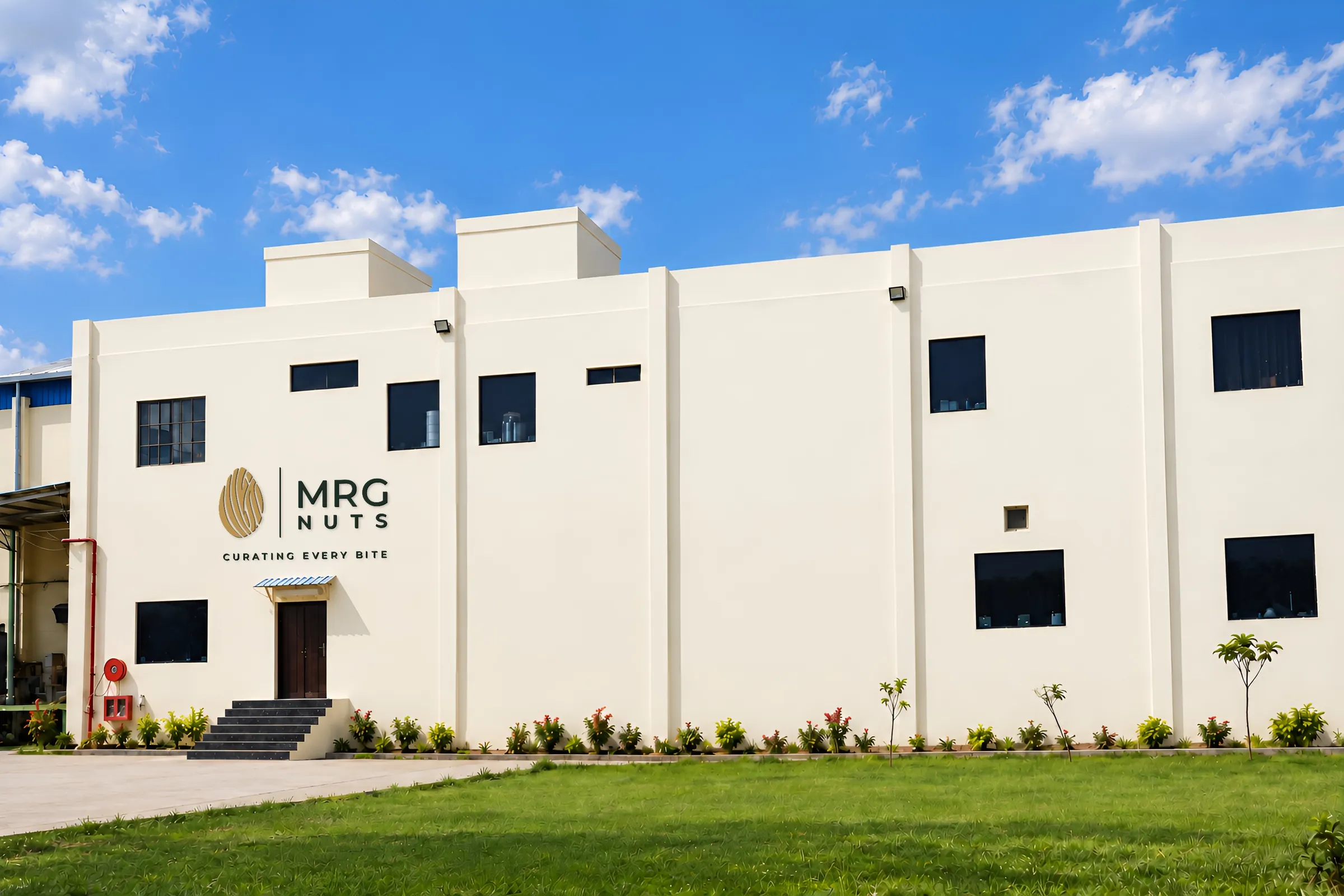 The MRG Nuts plant